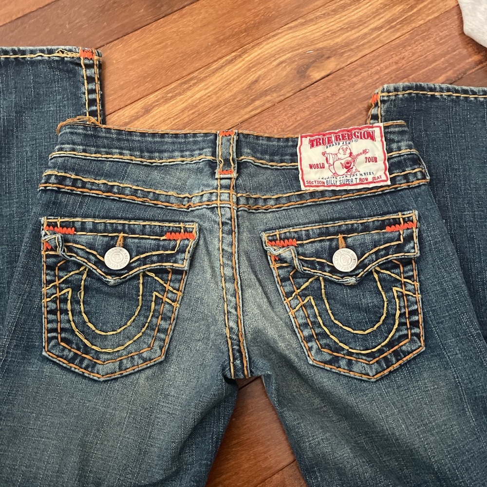 sick true religion low rise jeans